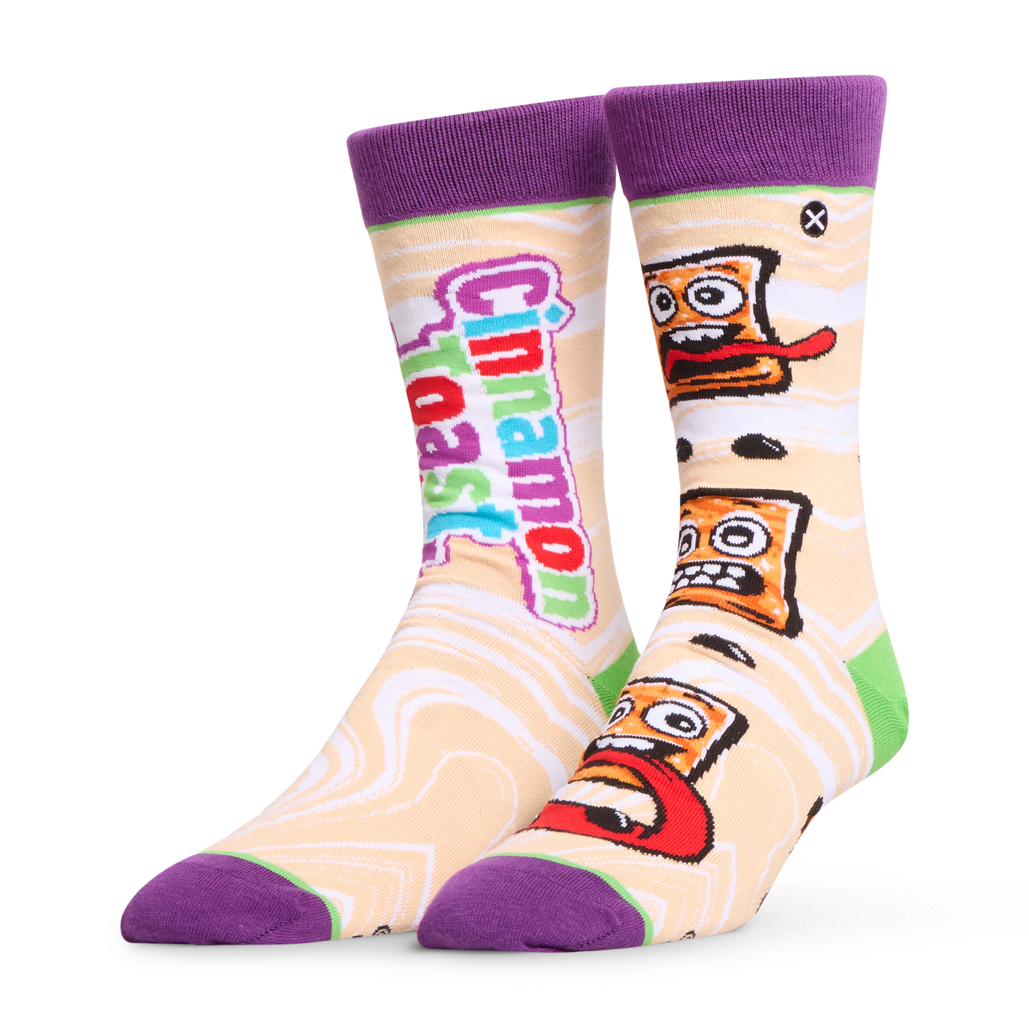 Cinnamon Toast Crunch Split Men's Crew Socks