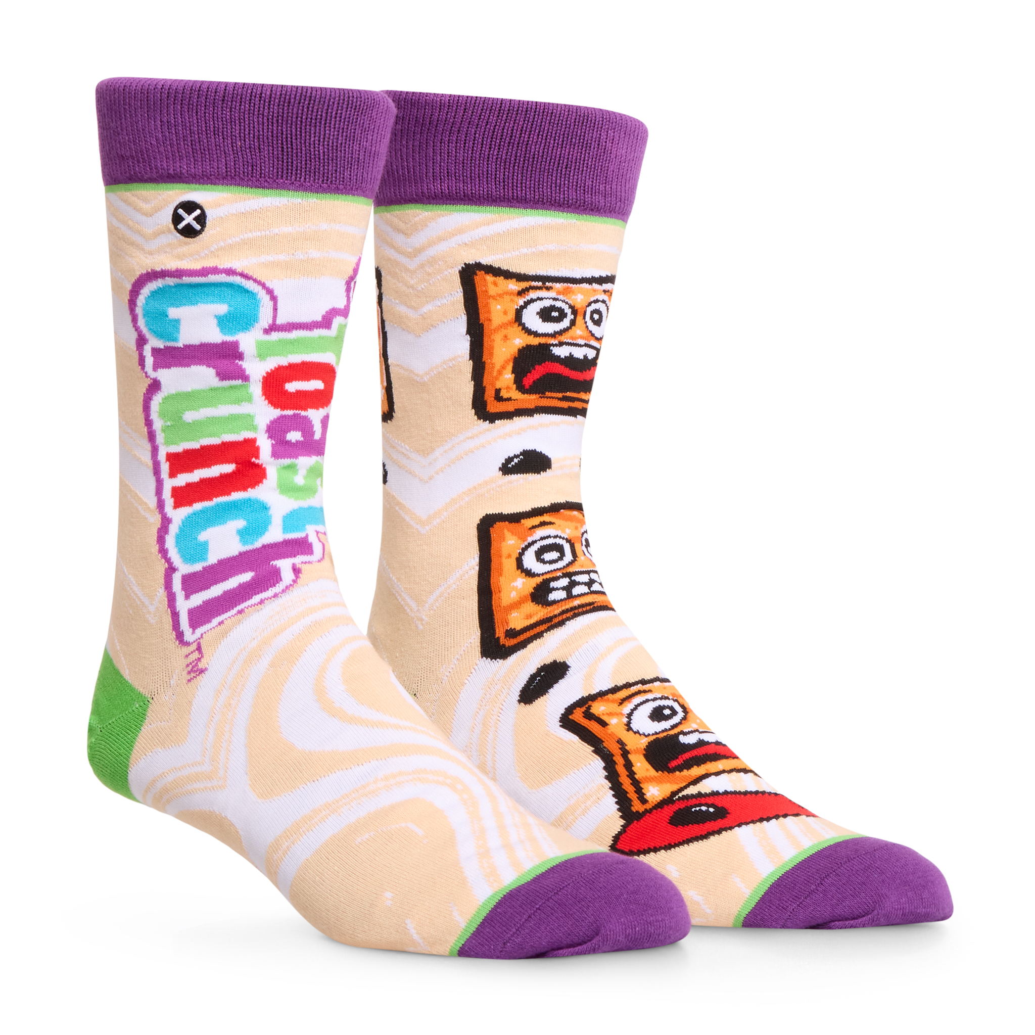 Cinnamon Toast Crunch Split Men's Crew Socks