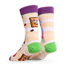Cinnamon Toast Crunch Split Men's Crew Socks