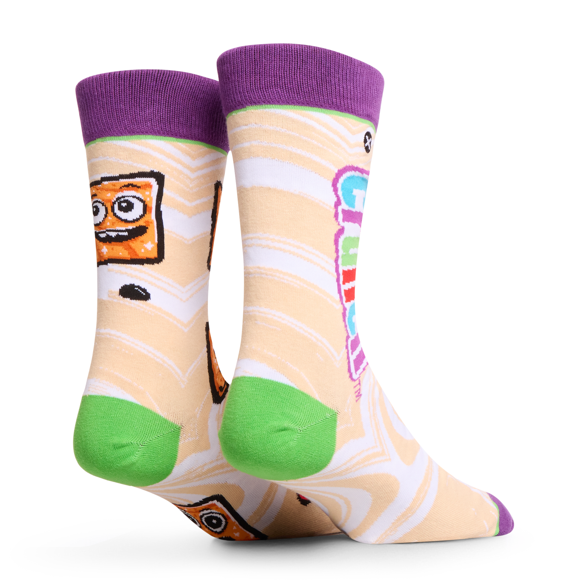 Cinnamon Toast Crunch Split Men's Crew Socks