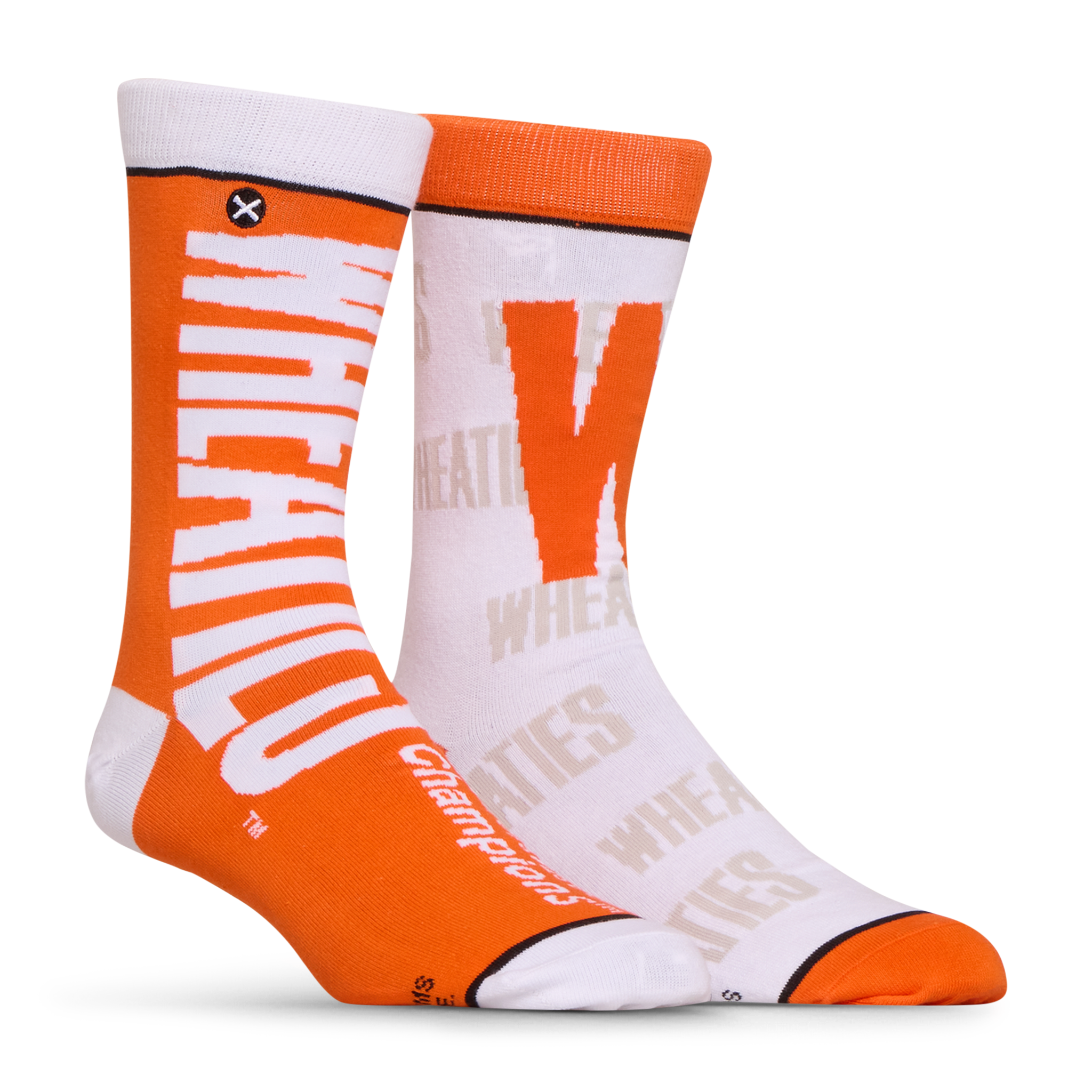 Wheaties Split Men's Crew Socks