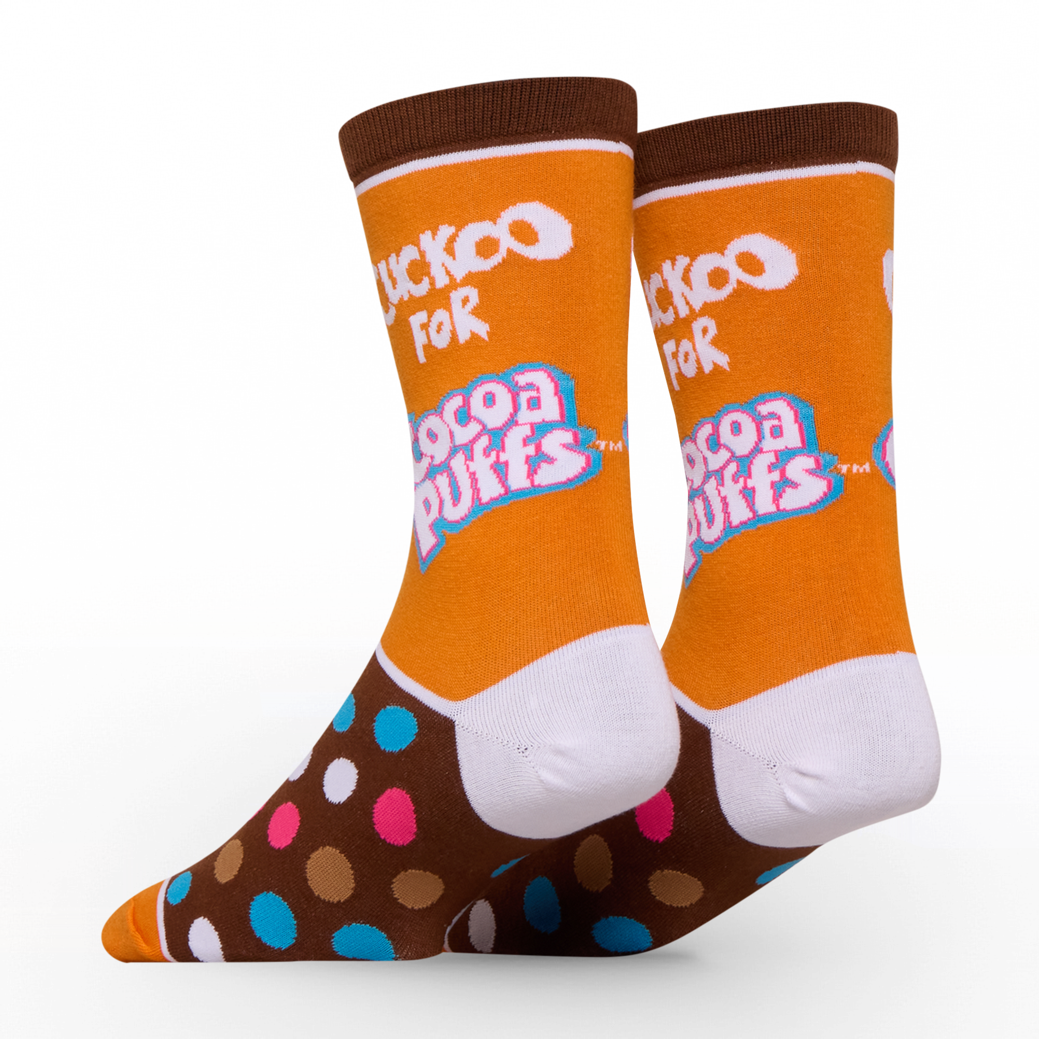 Cocoa Puffs Going Cuckoo Crew Socks