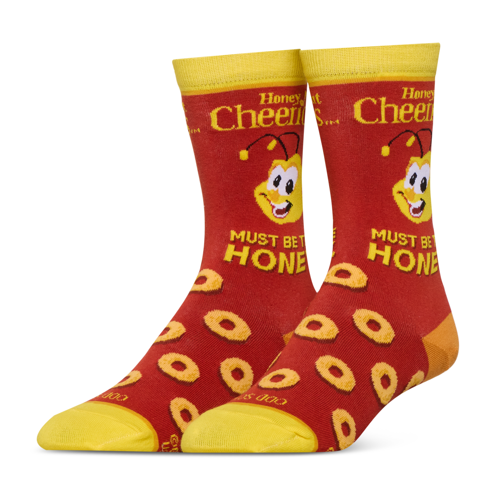 Must Be Honey Nut Cheerios Crew Socks