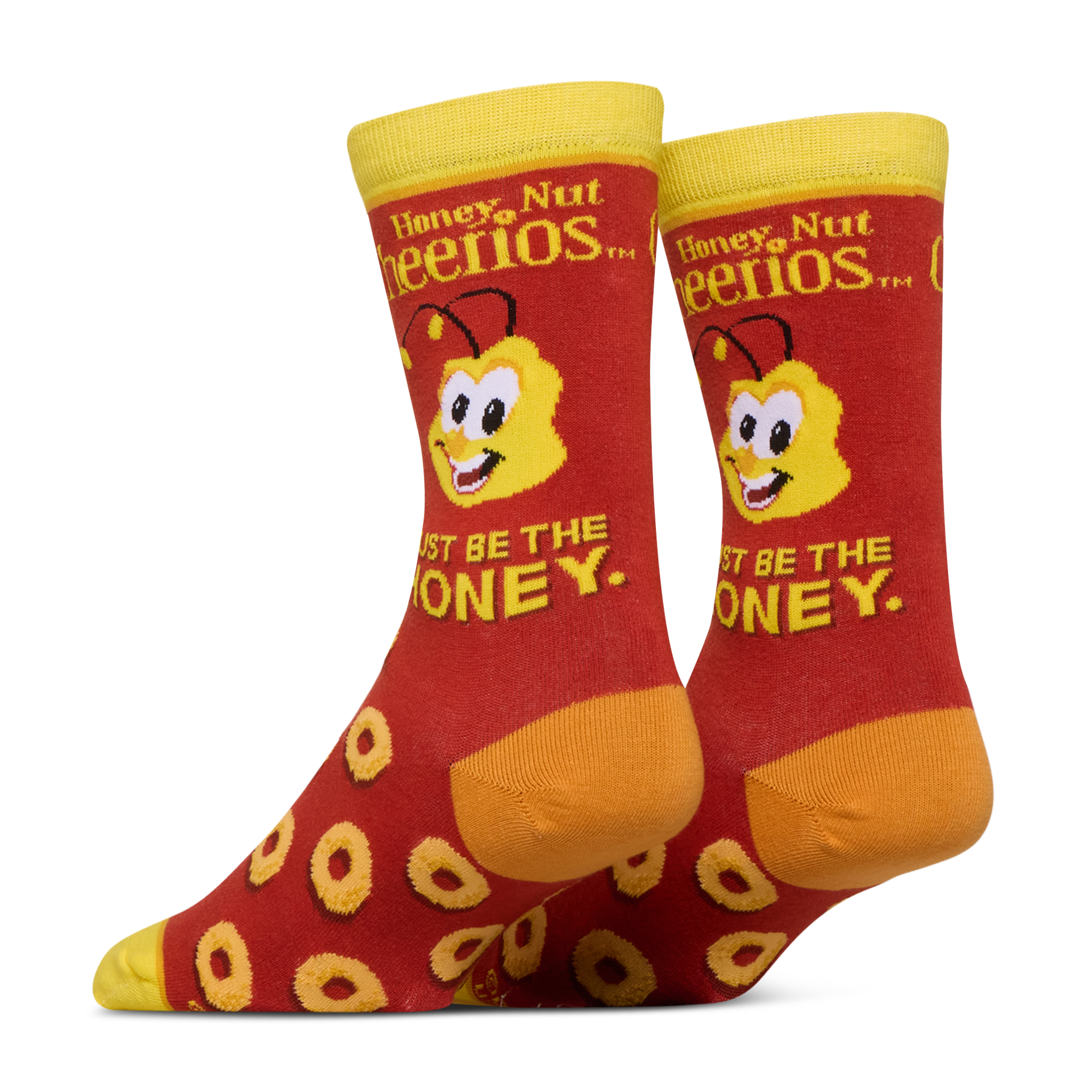 Must Be Honey Nut Cheerios Crew Socks