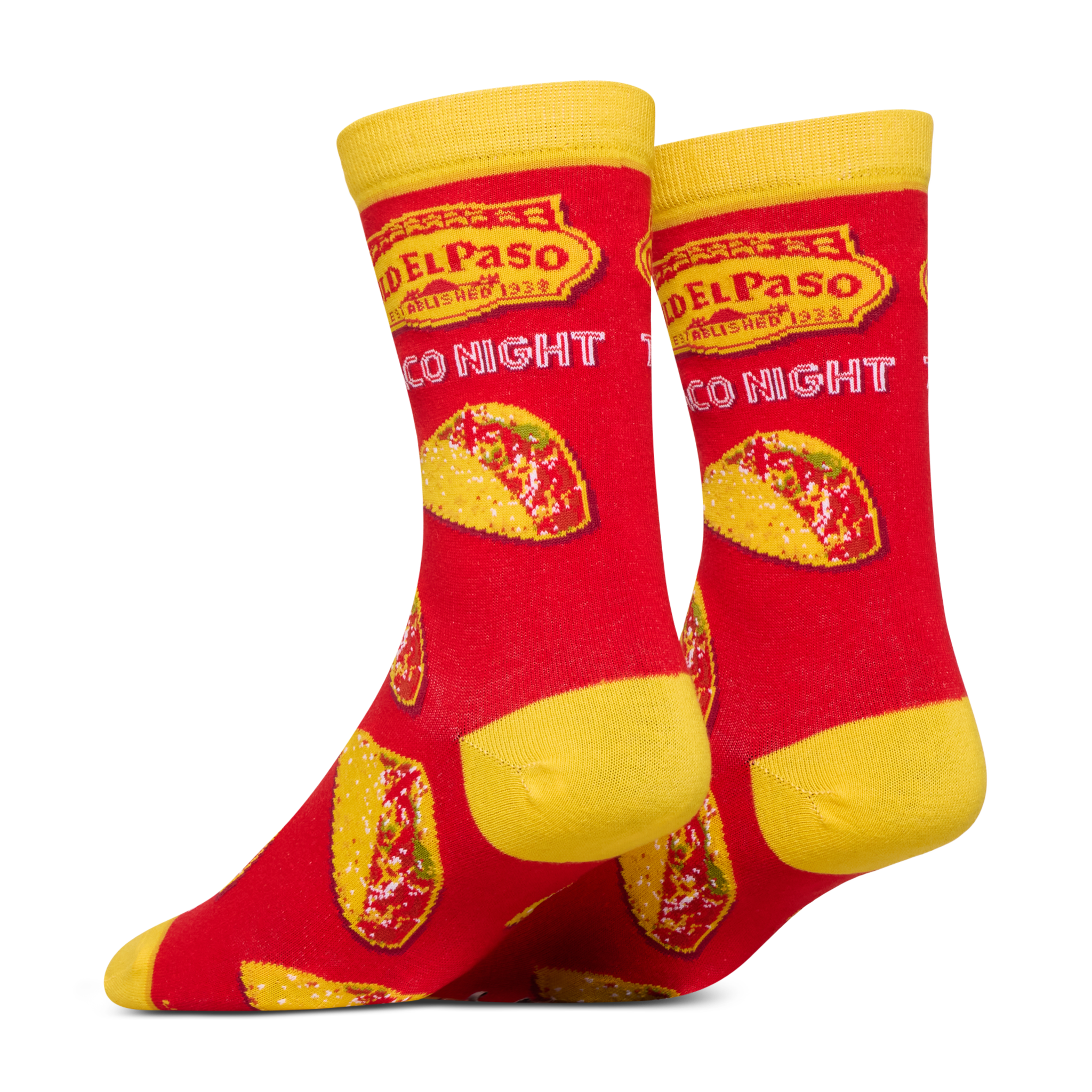 Old El Paso Taco Night Crew Socks