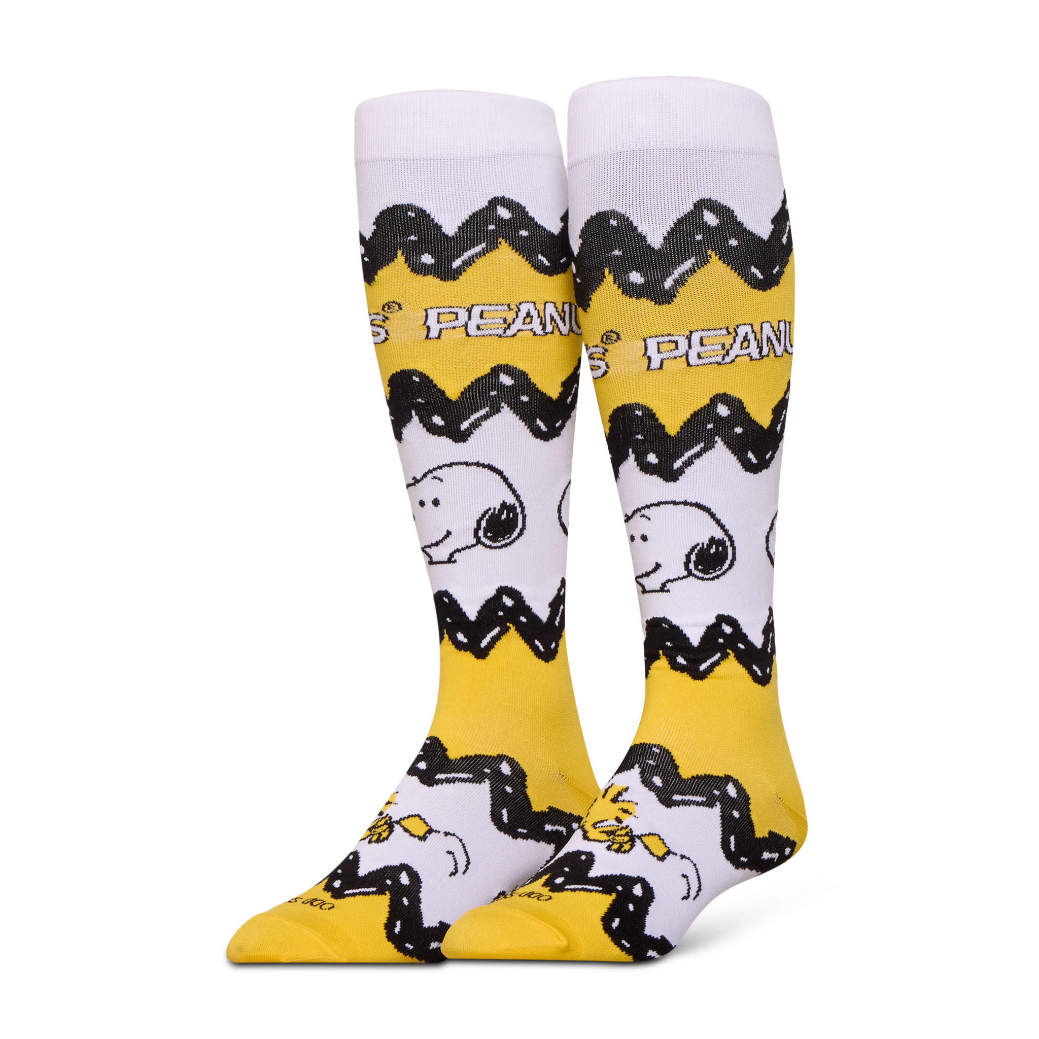 Peanuts Zig Zag Compression Socks