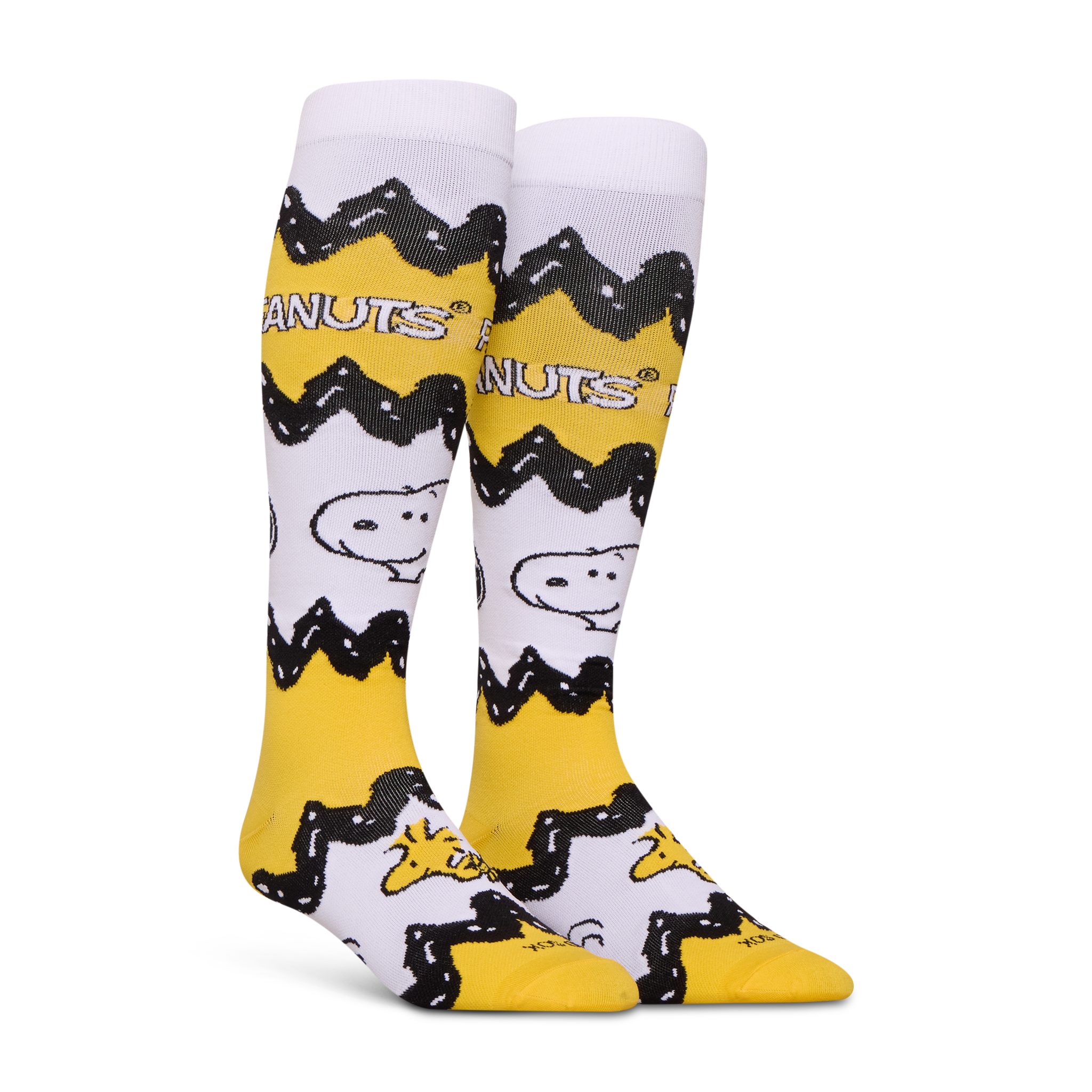 Peanuts Zig Zag Compression Socks