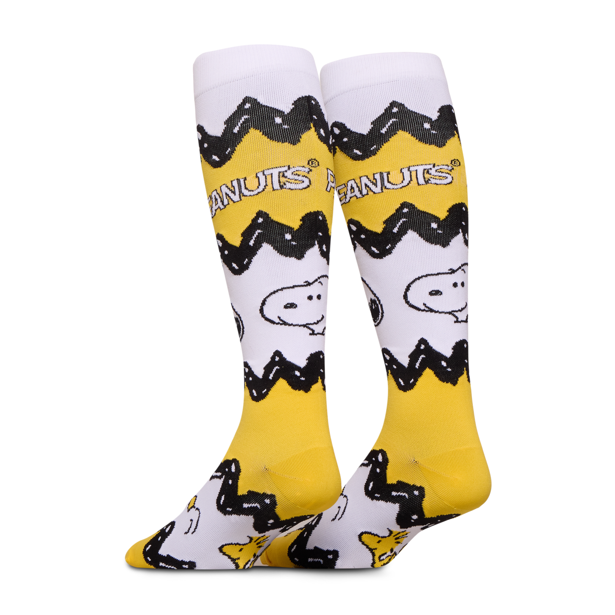 Peanuts Zig Zag Compression Socks