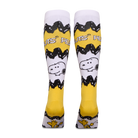 Peanuts Zig Zag Compression Socks