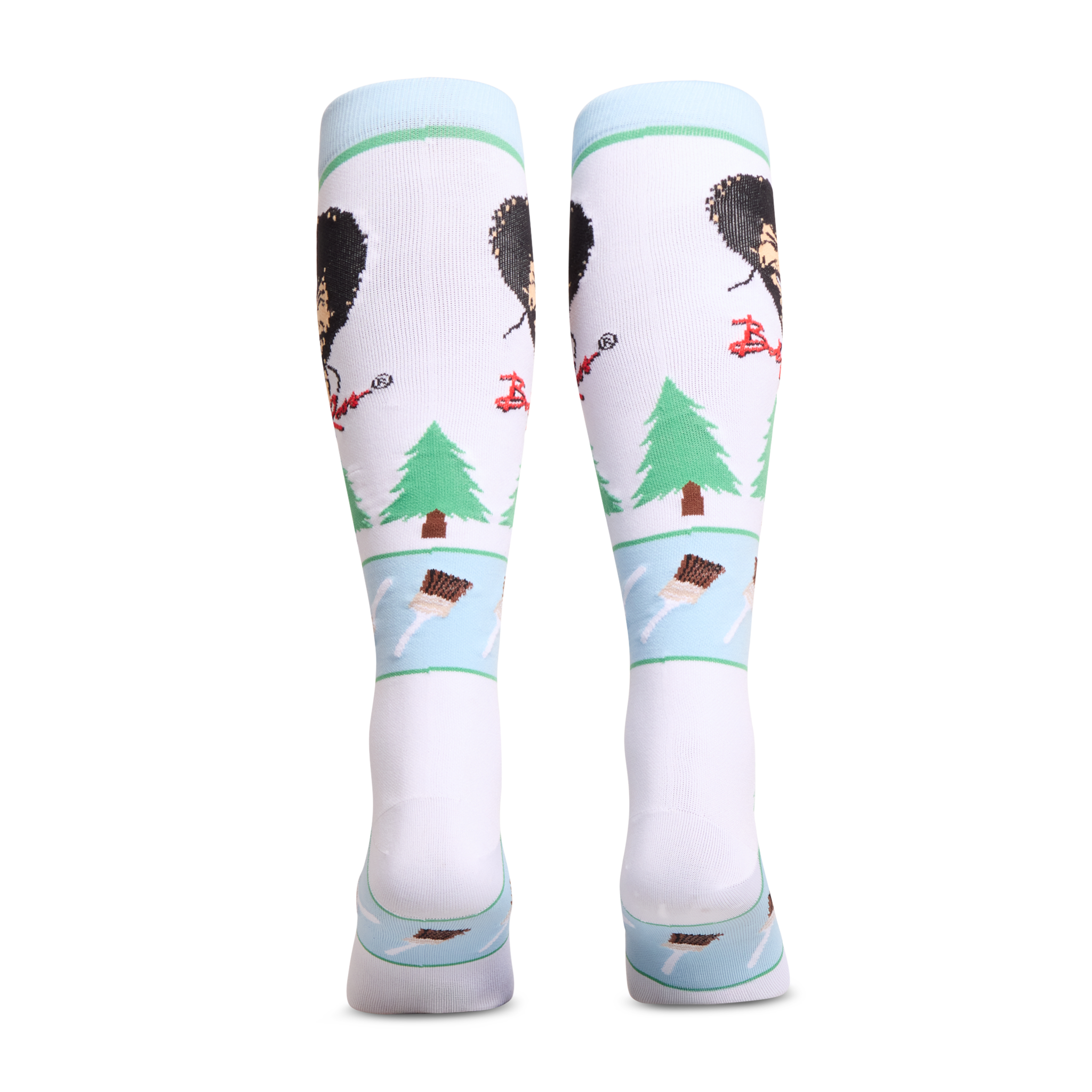 Bob Ross Compression Socks