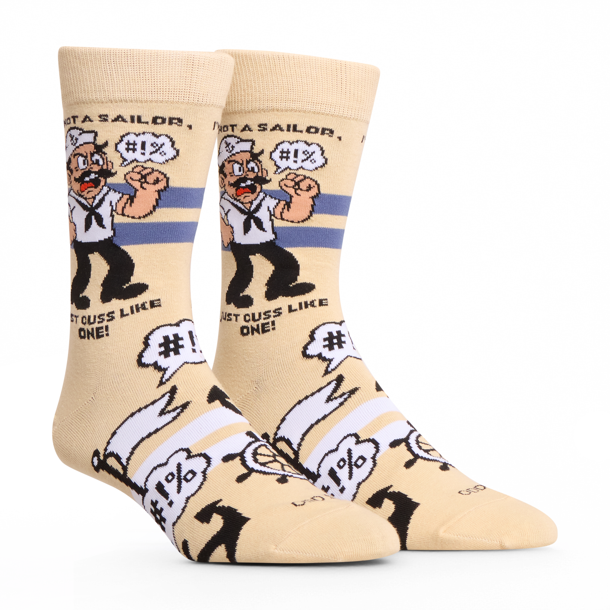Not A Sailor, I Just Cuss Crew Socks