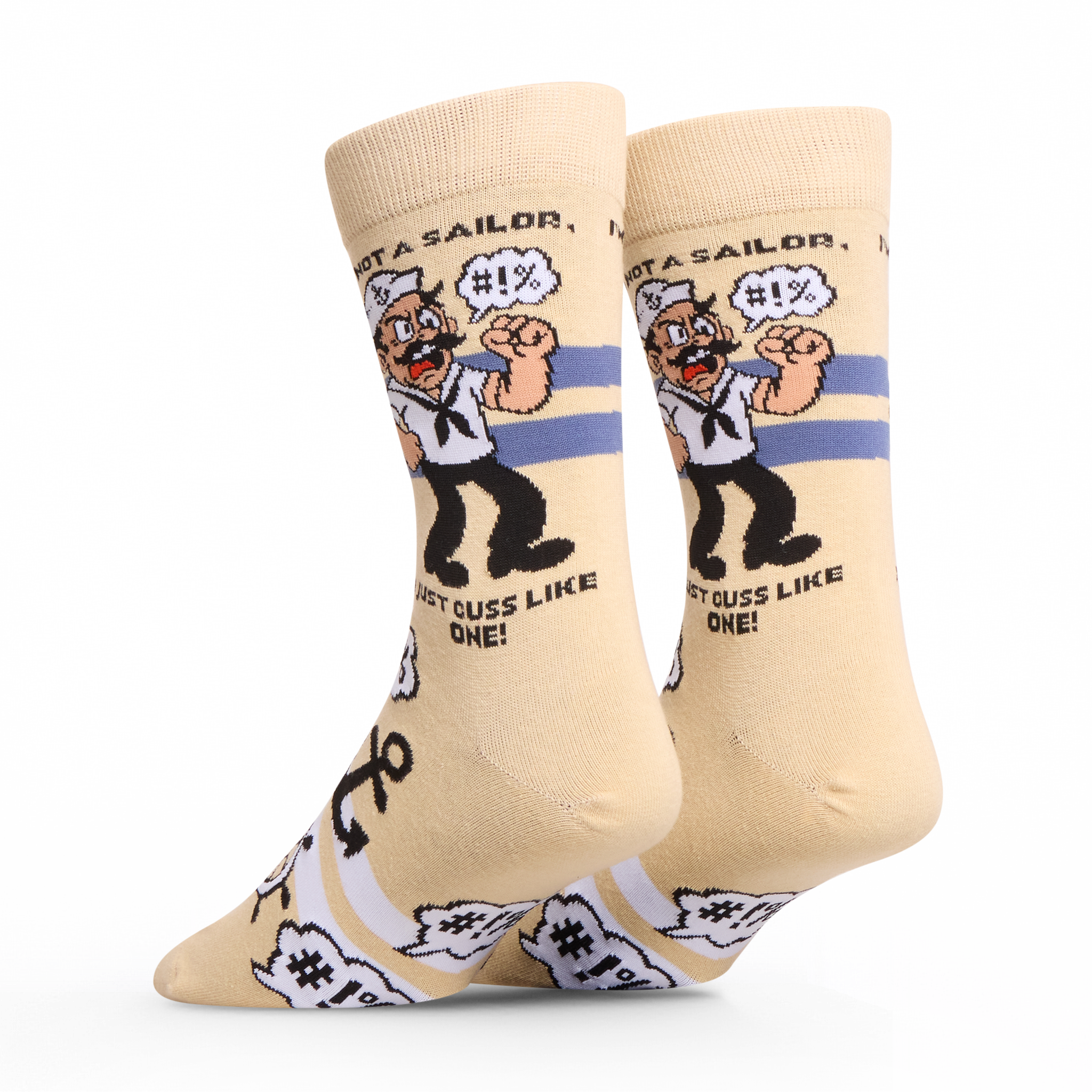 Not A Sailor, I Just Cuss Crew Socks