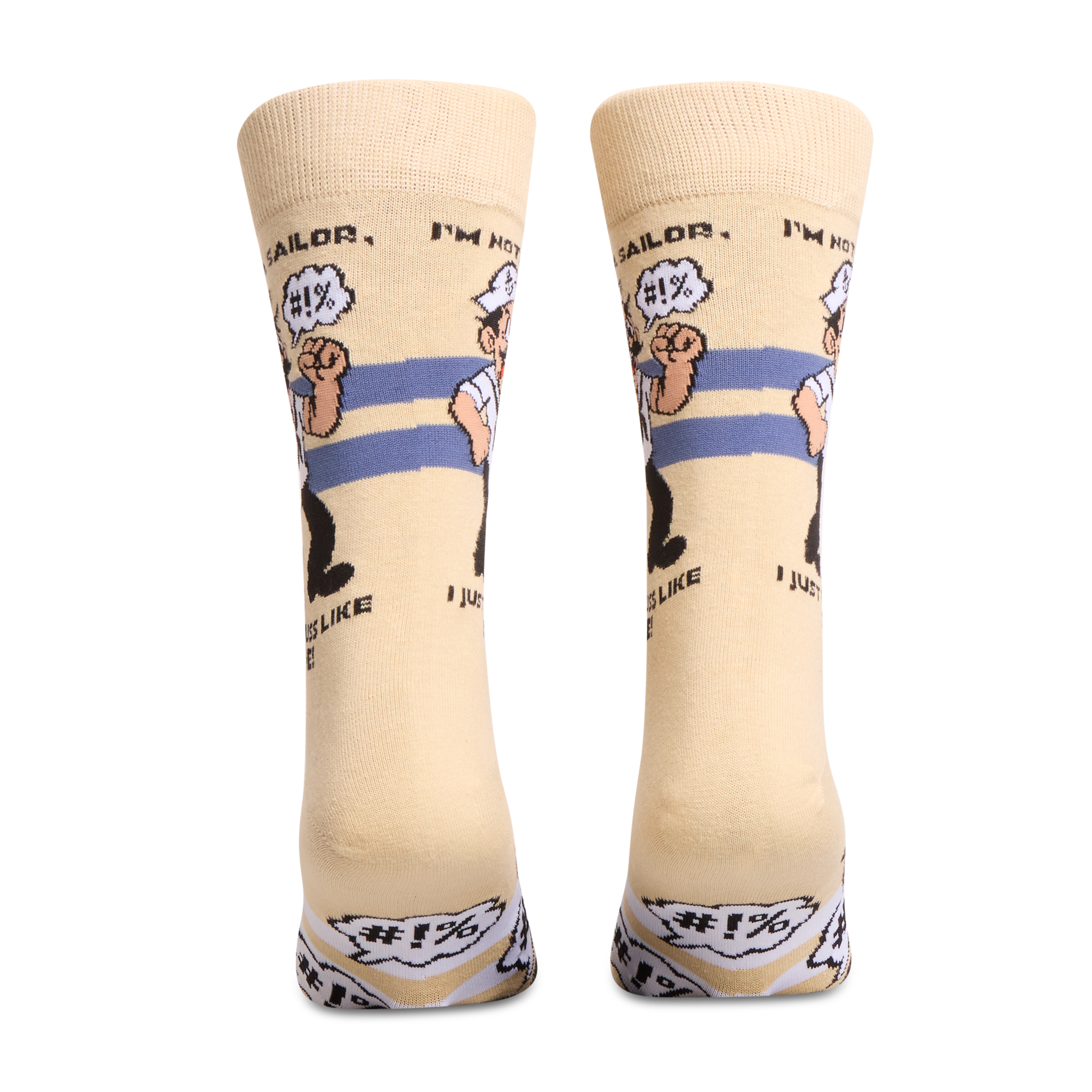 Not A Sailor, I Just Cuss Crew Socks