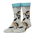 If Lost Return To Bar Crew Socks