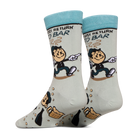 If Lost Return To Bar Crew Socks
