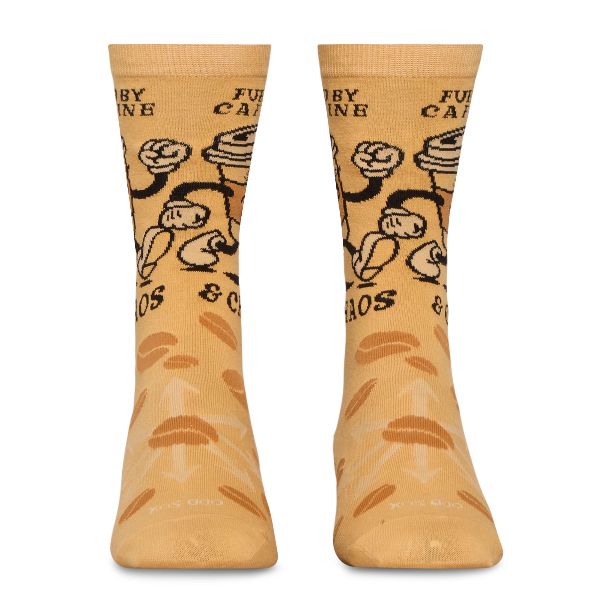 Fueled By Caffeine Crew Socks