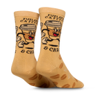 Fueled By Caffeine Crew Socks