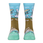 Catch Flights, Not Feelings Crew Socks