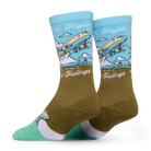Catch Flights, Not Feelings Crew Socks