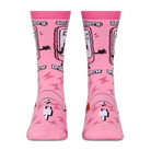 Social Battery Low Crew Socks