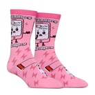 Social Battery Low Crew Socks