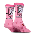 Social Battery Low Crew Socks