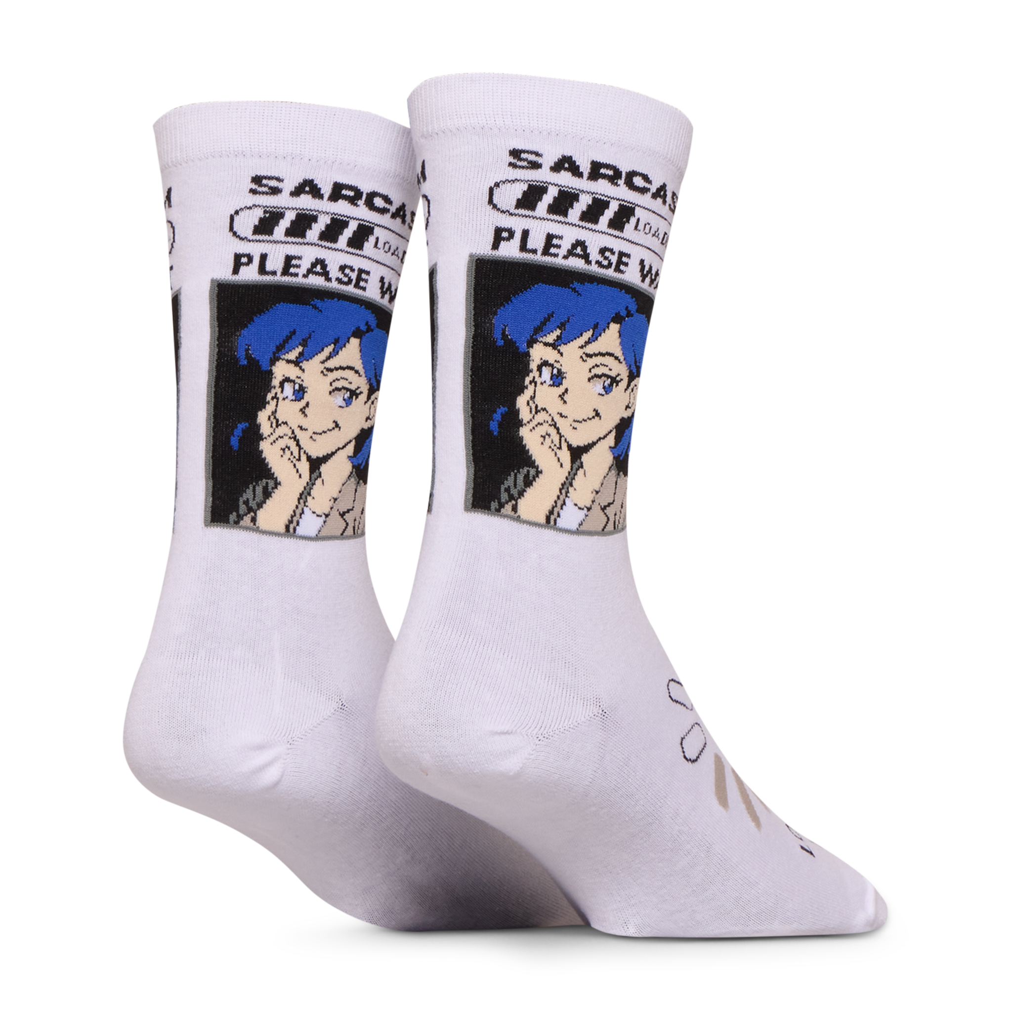 Sarcasm Loading Crew Socks