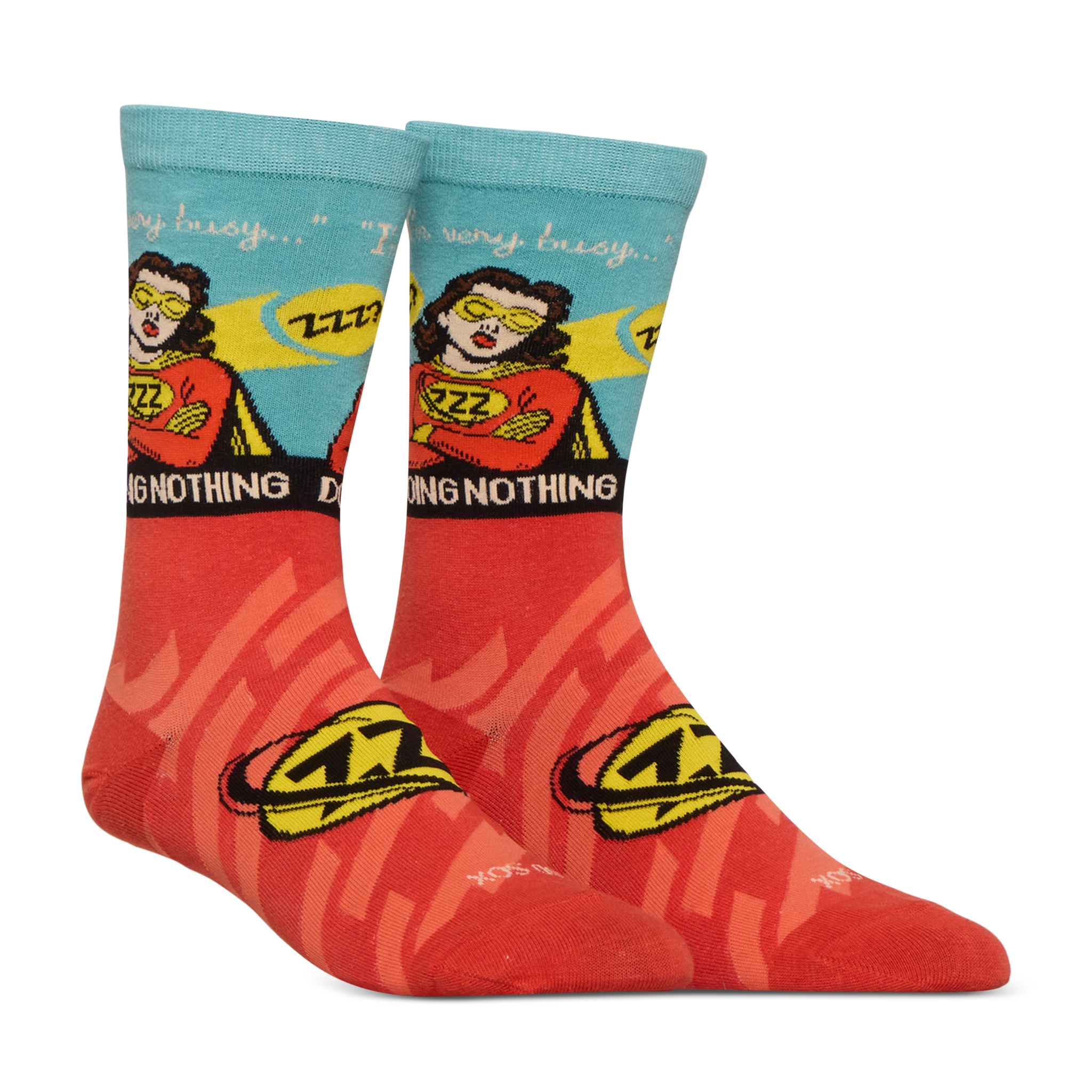 Im Very Busy Doing Nothing Crew Socks