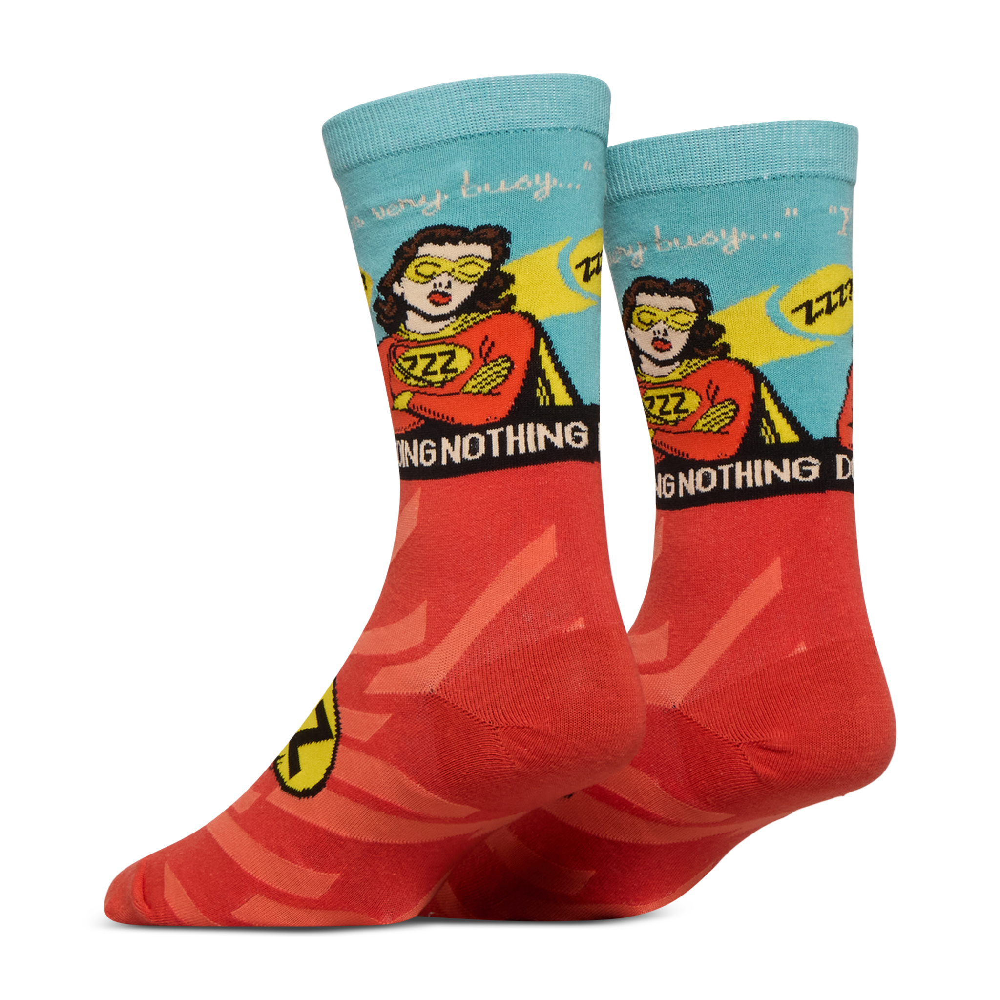 Im Very Busy Doing Nothing Crew Socks