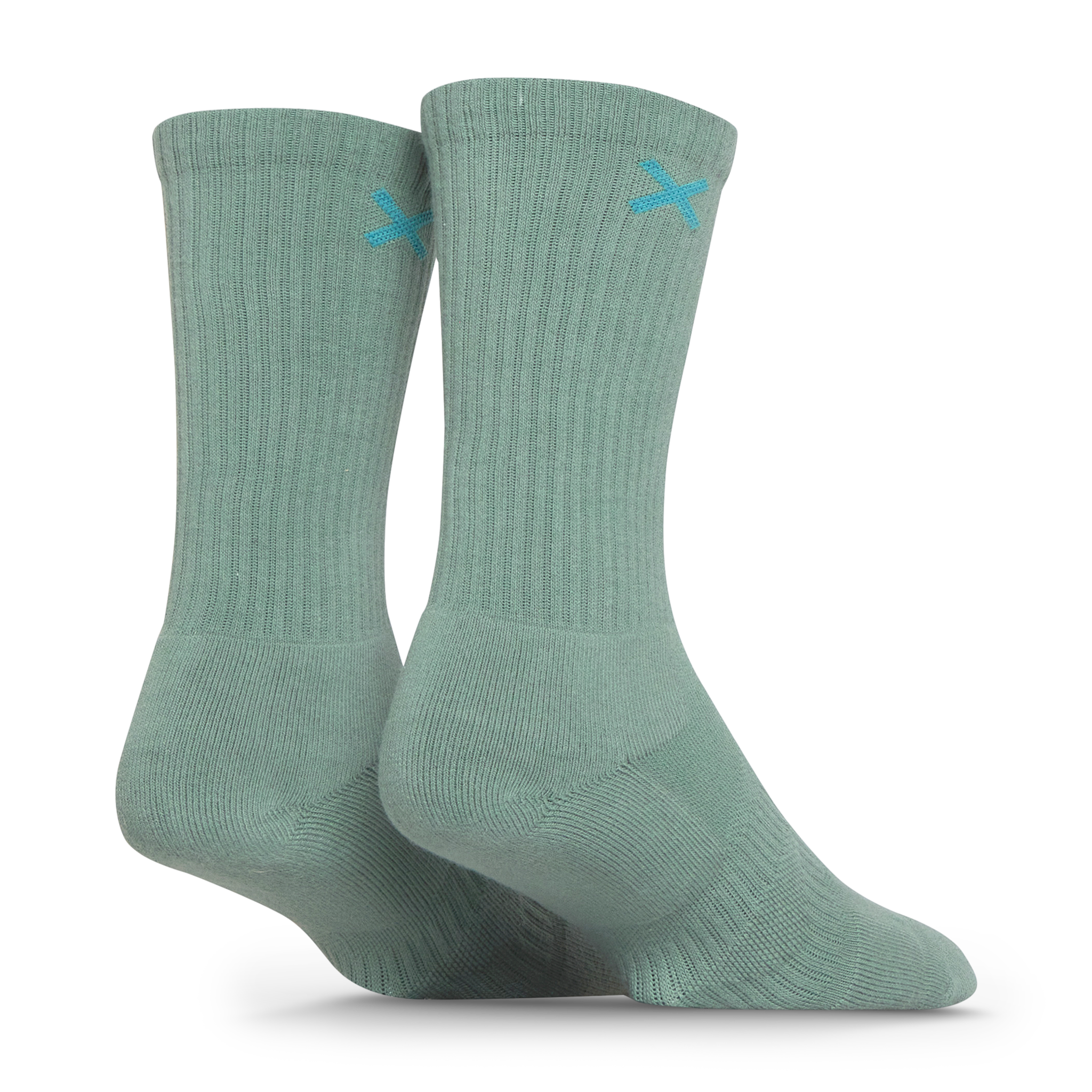 Basix Men's Everyday Crew Socks