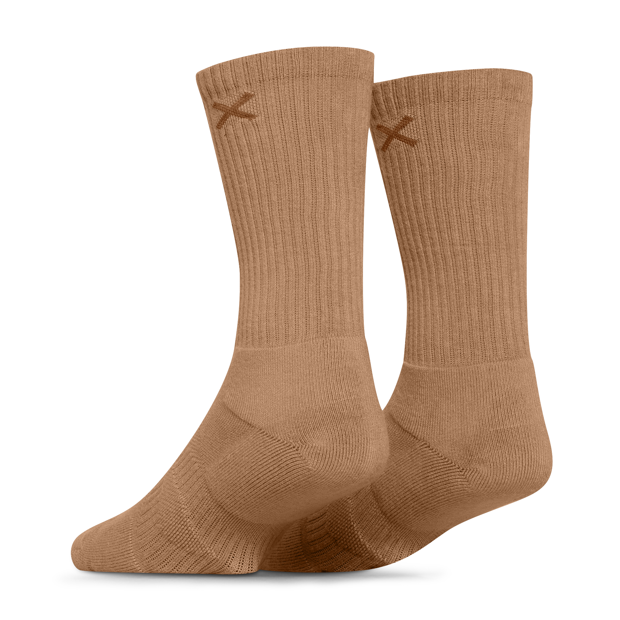 Basix Men's Everyday Crew Socks