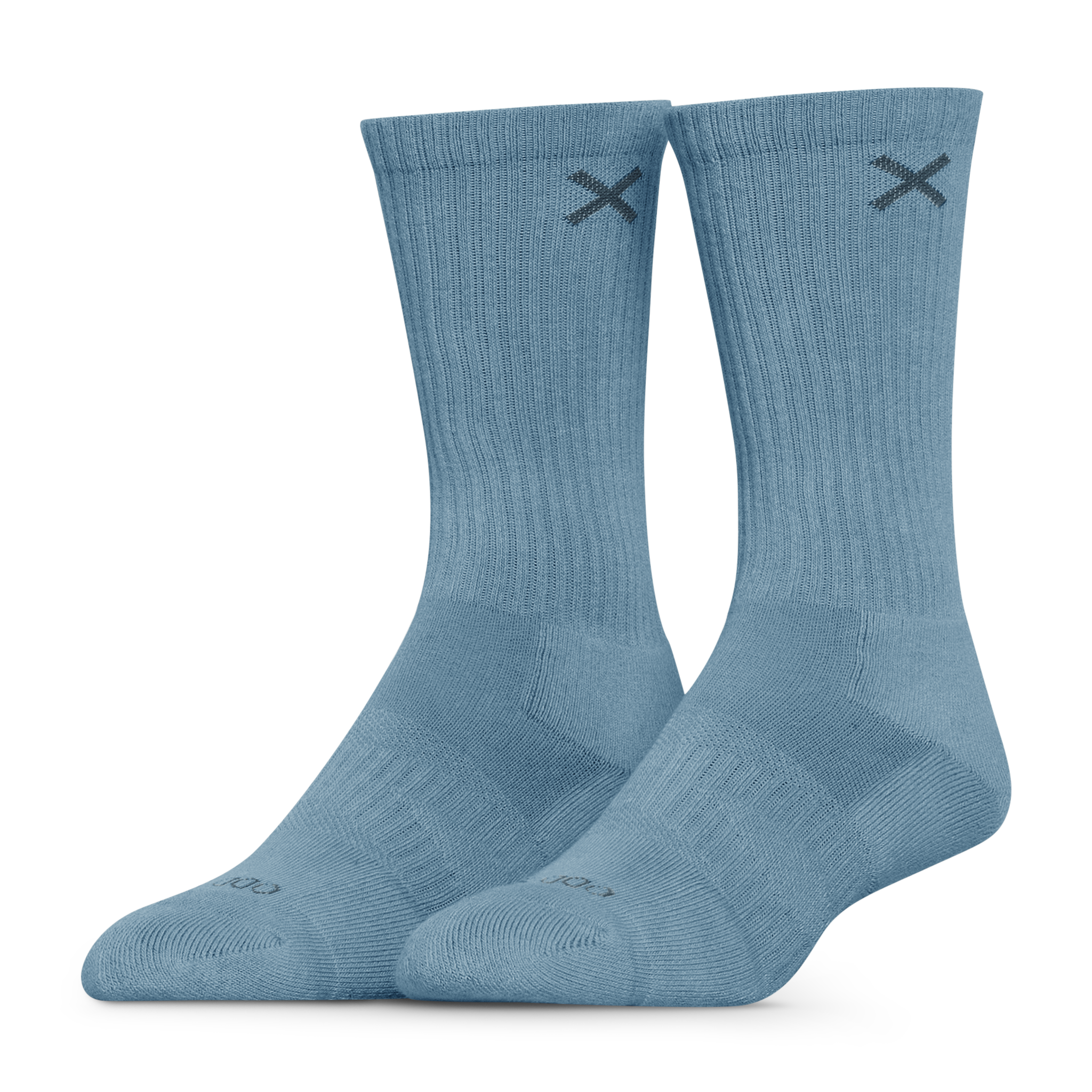 Basix Men's Everyday Crew Socks