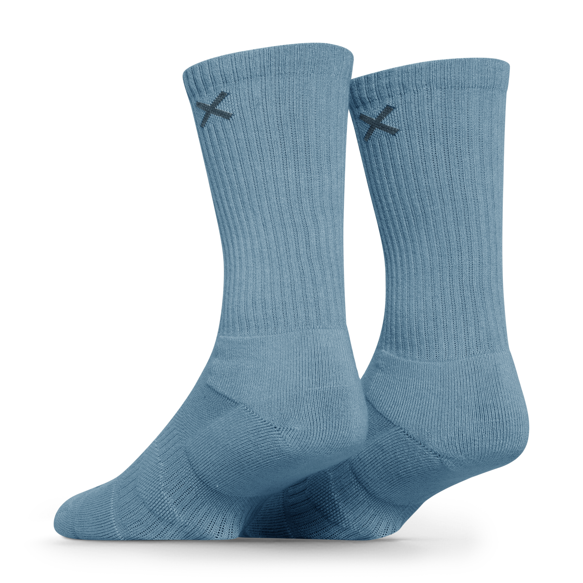 Basix Men's Everyday Crew Socks