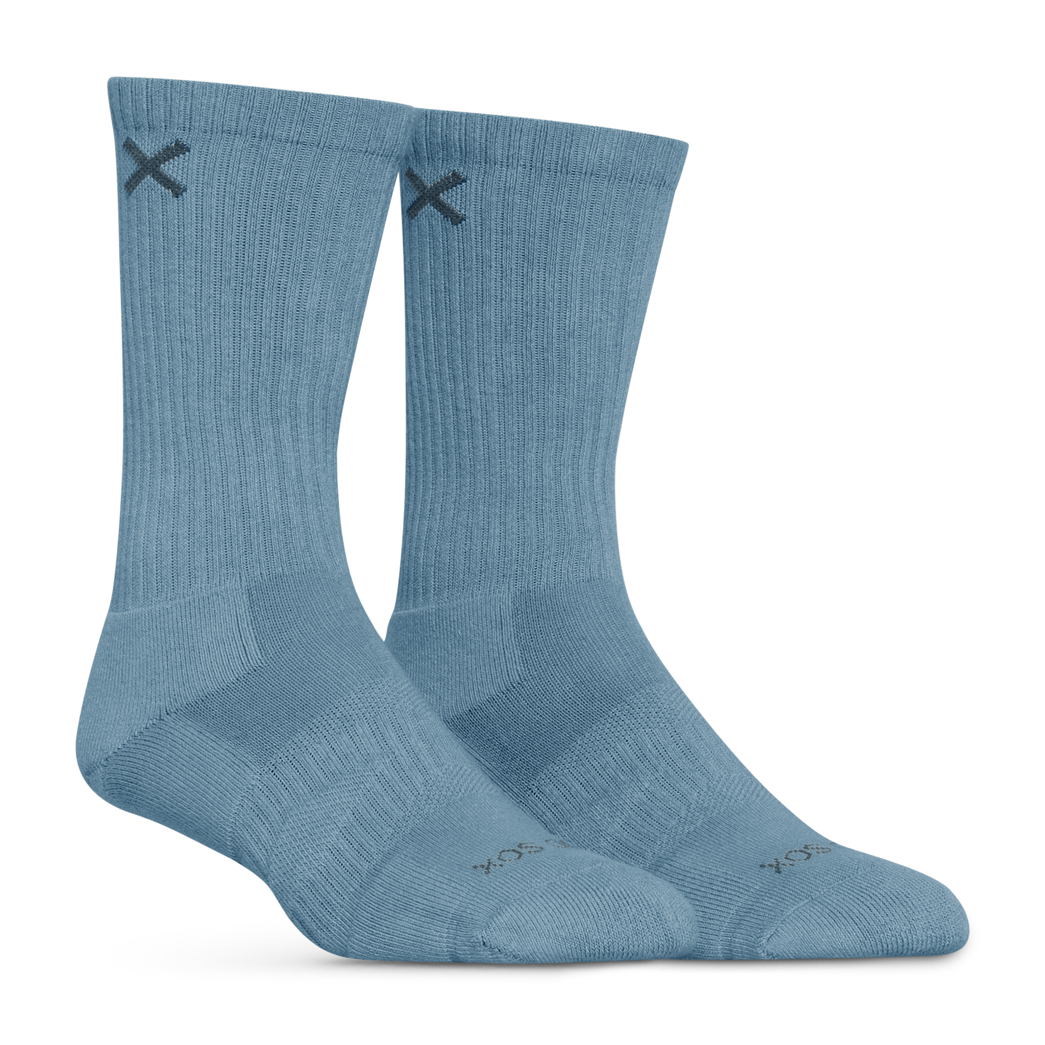 Basix Men's Everyday Crew Socks