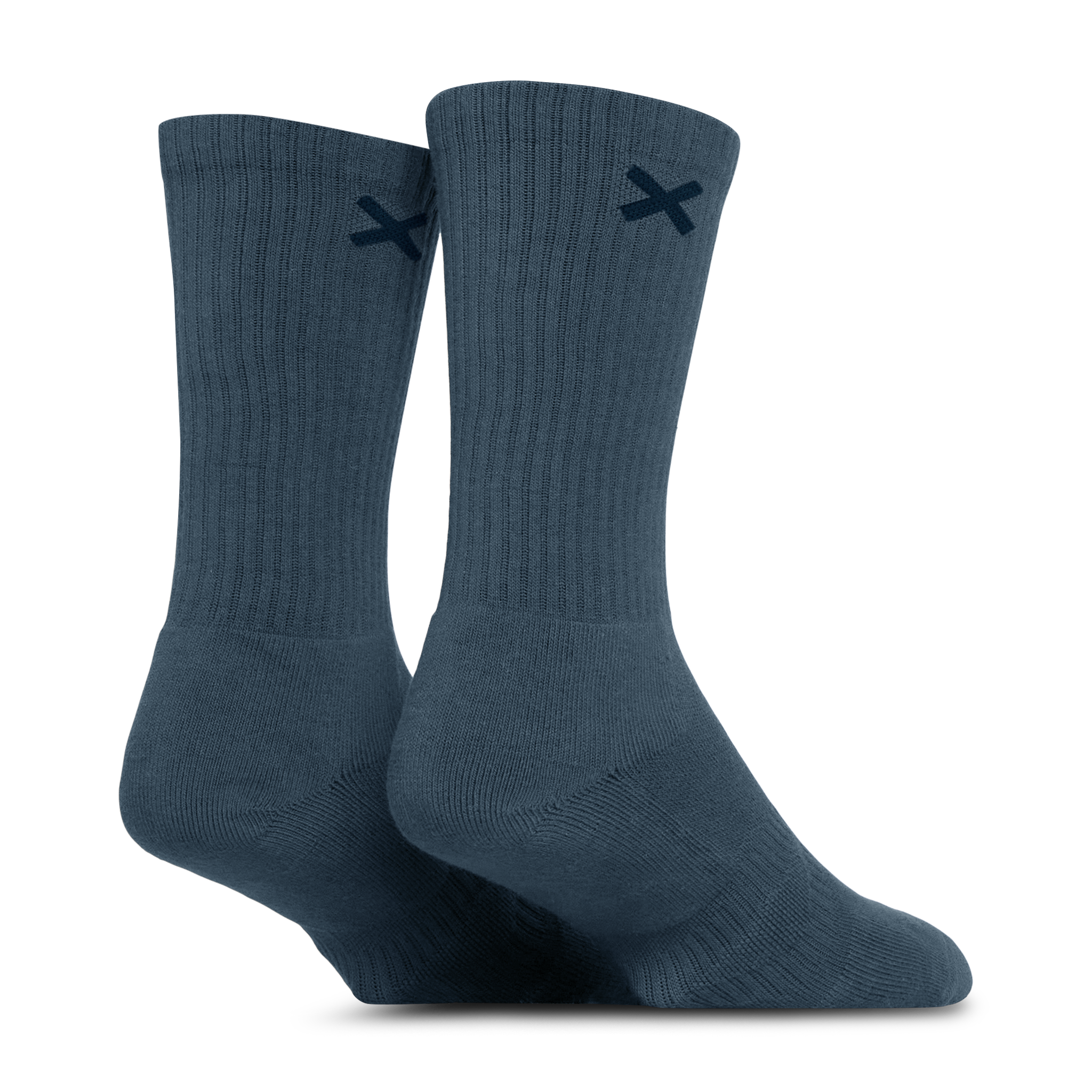 Basix Men's Everyday Crew Socks