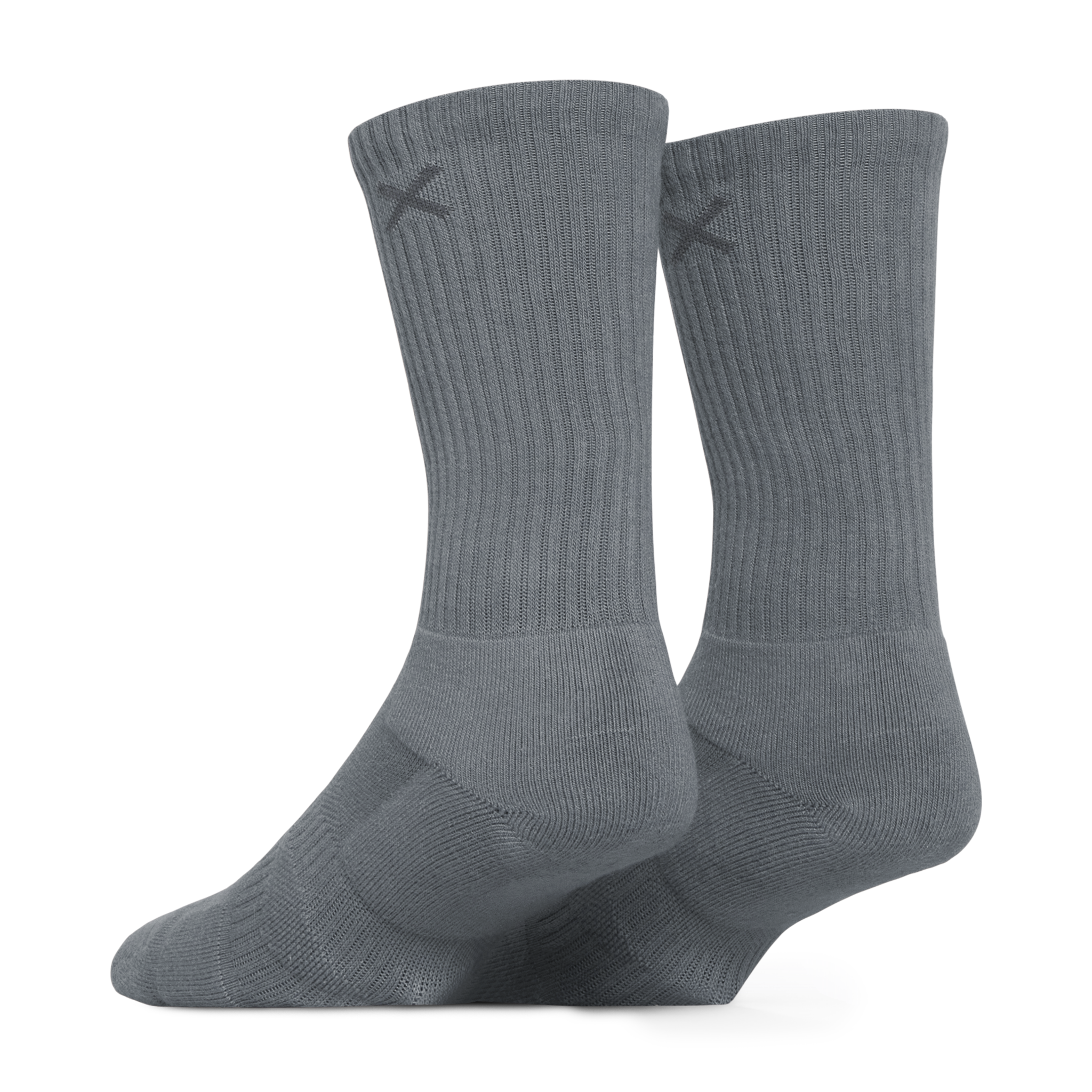 Basix Men's Everyday Crew Socks