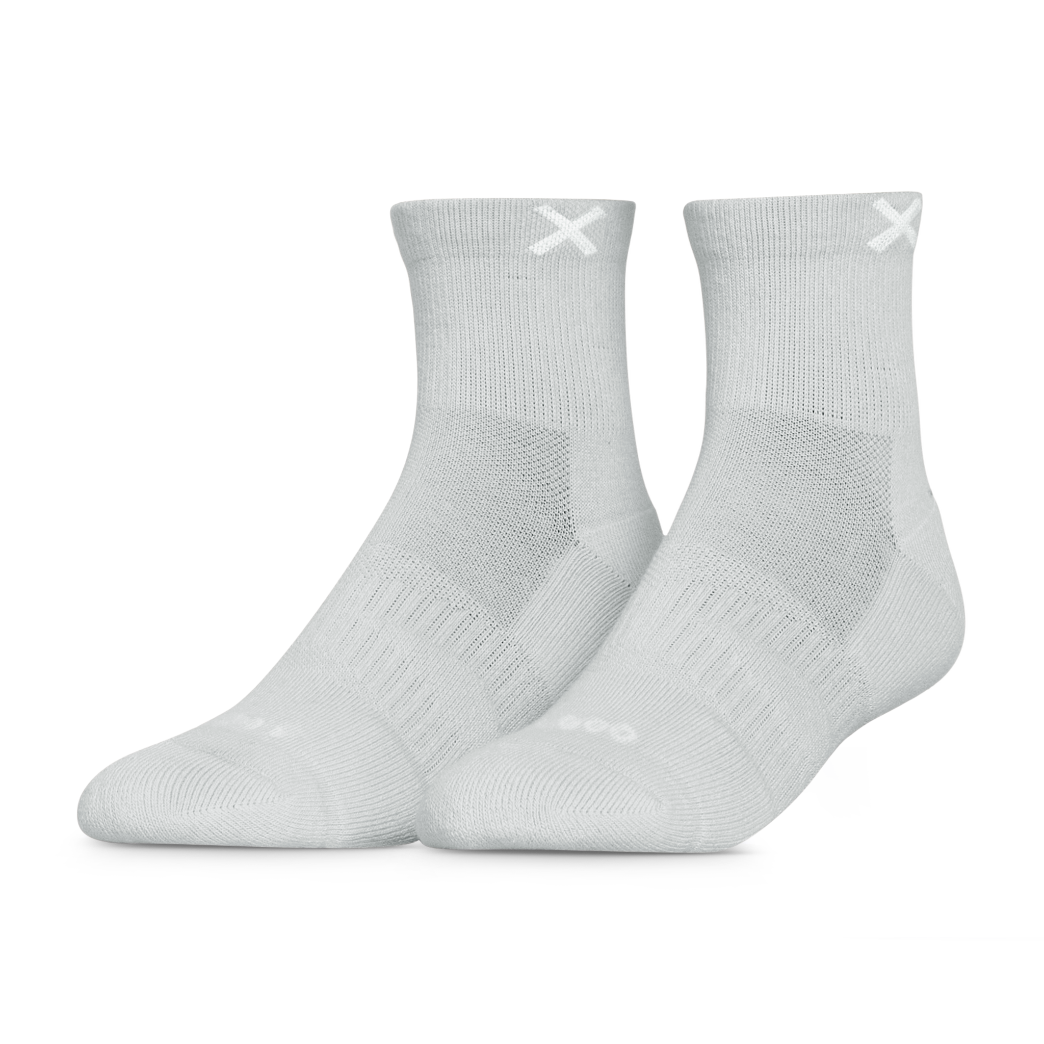 Basix Men's Everyday Quarter Socks