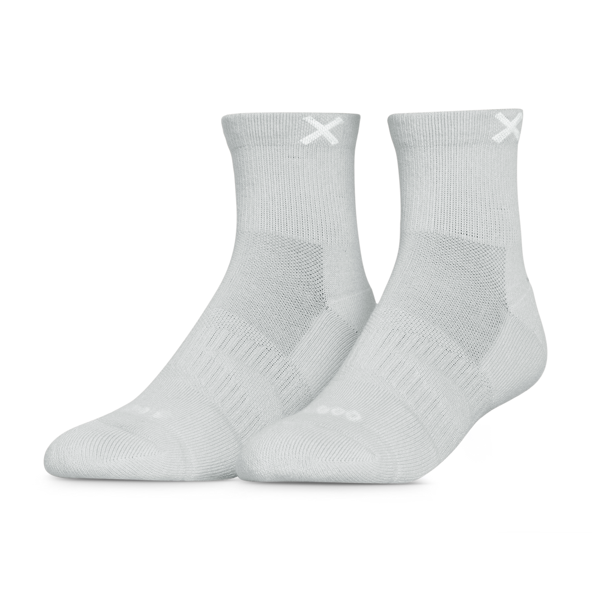 Basix Men's Everyday Quarter Socks — 4-Pack