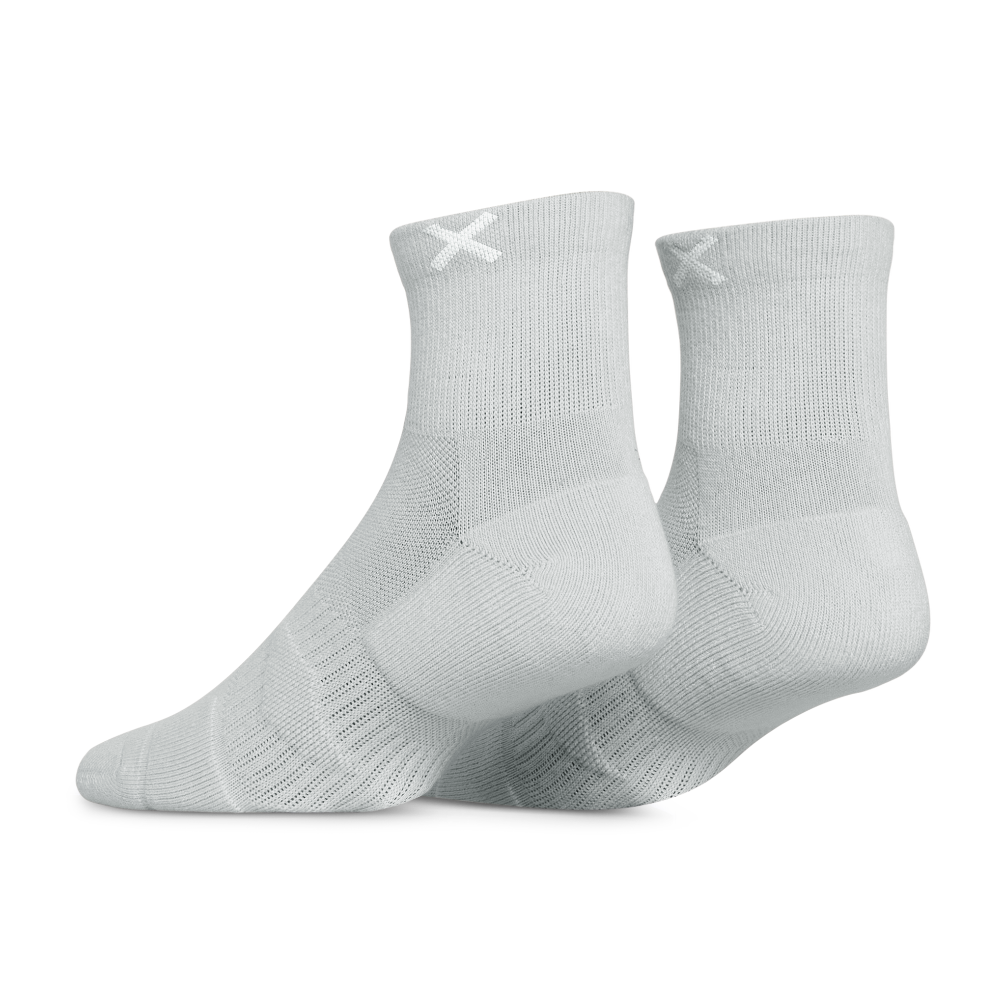 Basix Men's Everyday Quarter Socks