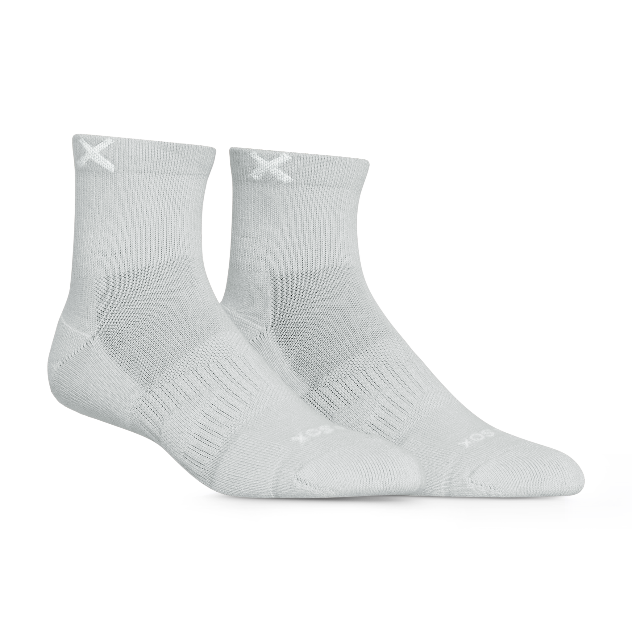 Basix Men's Everyday Quarter Socks