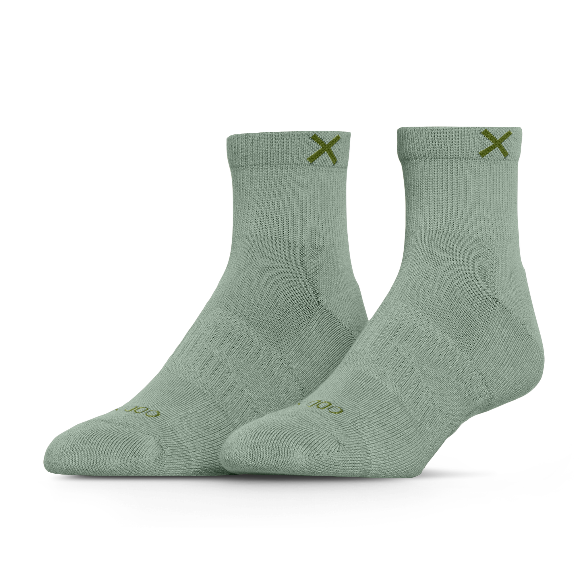 Basix Men's Everyday Quarter Socks