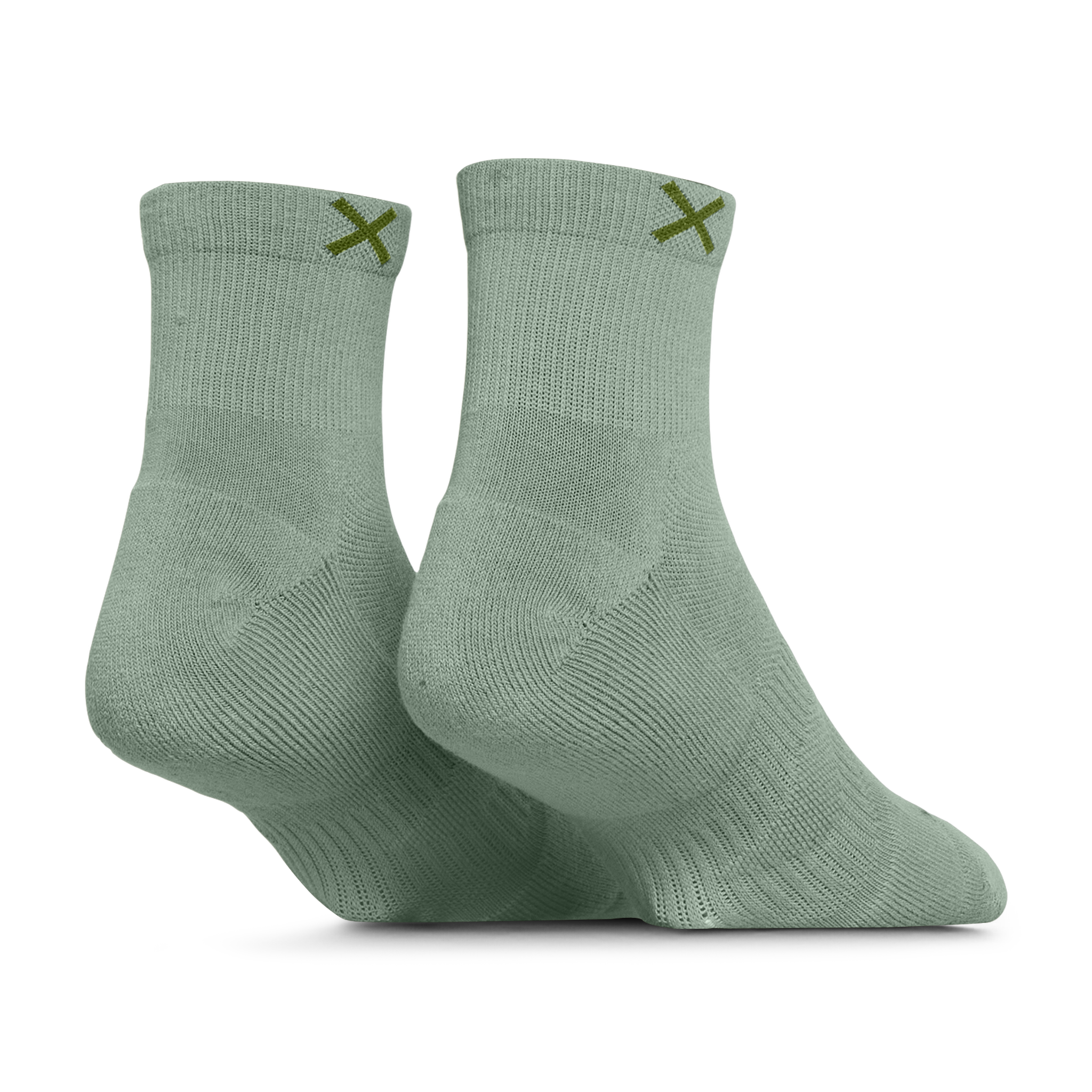 Basix Men's Everyday Quarter Socks