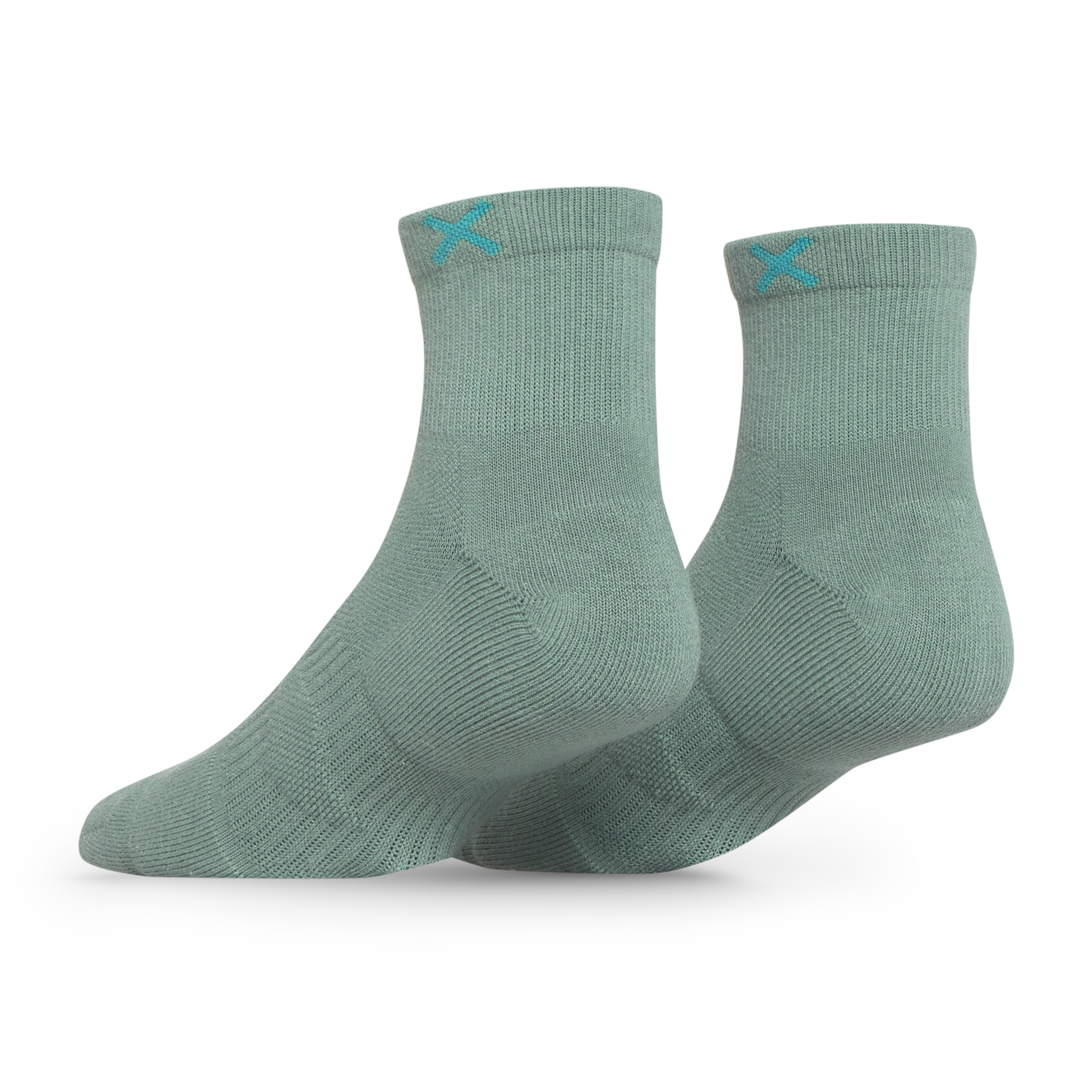 Basix Men's Everyday Quarter Socks