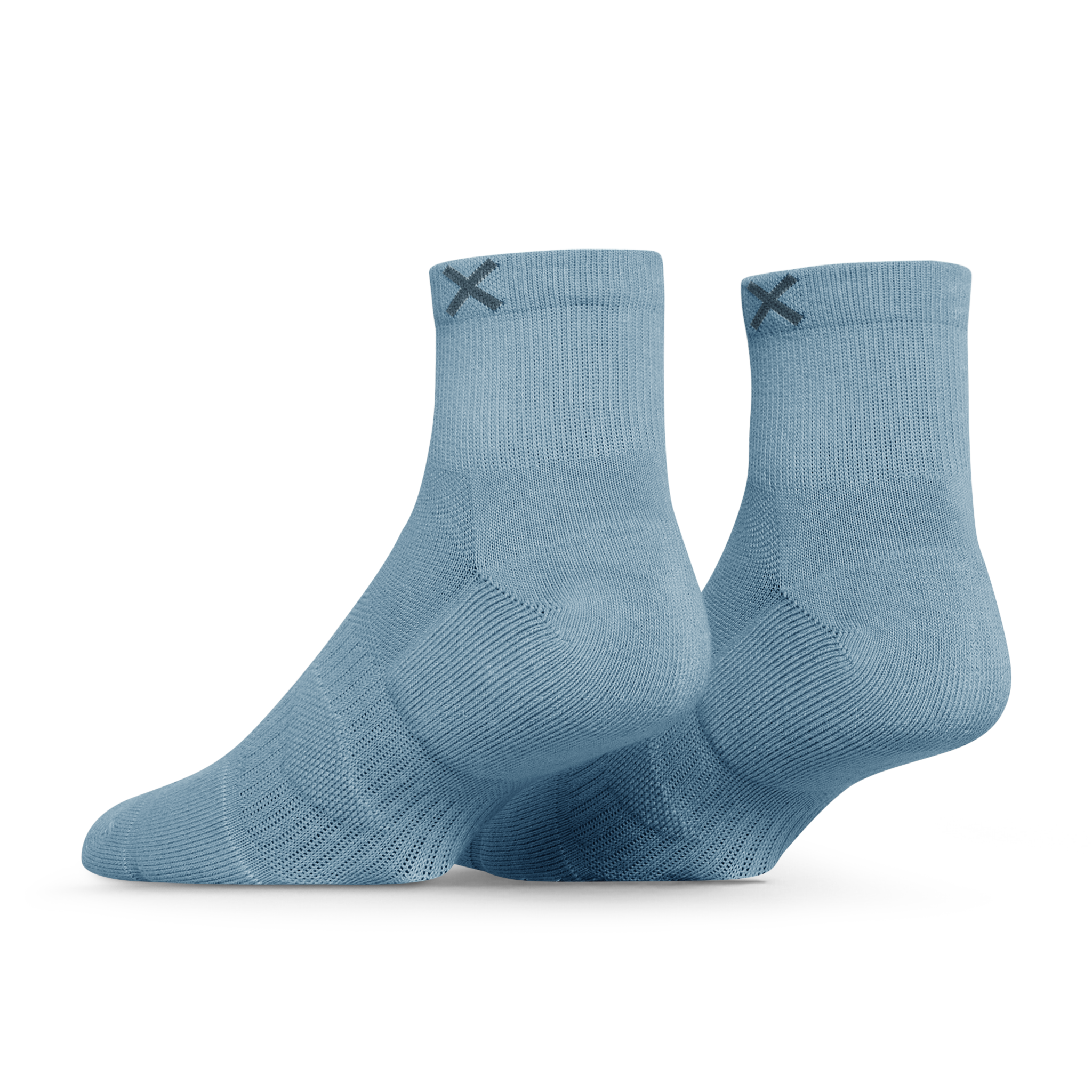 Basix Men's Everyday Quarter Socks