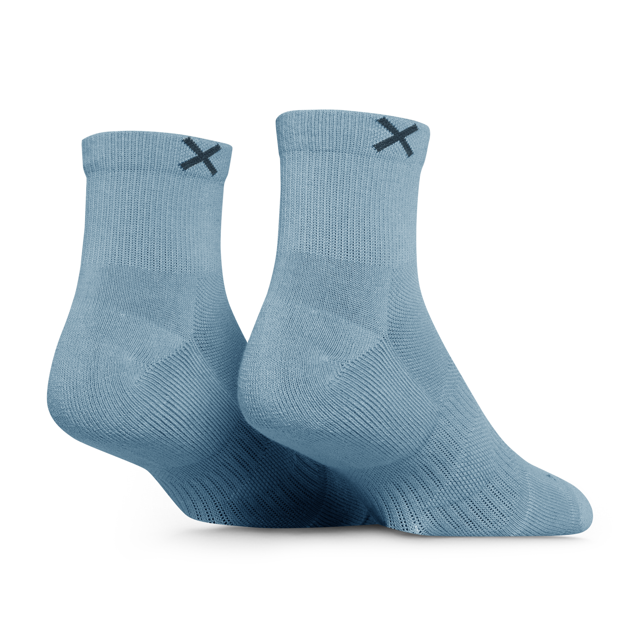 Basix Men's Everyday Quarter Socks