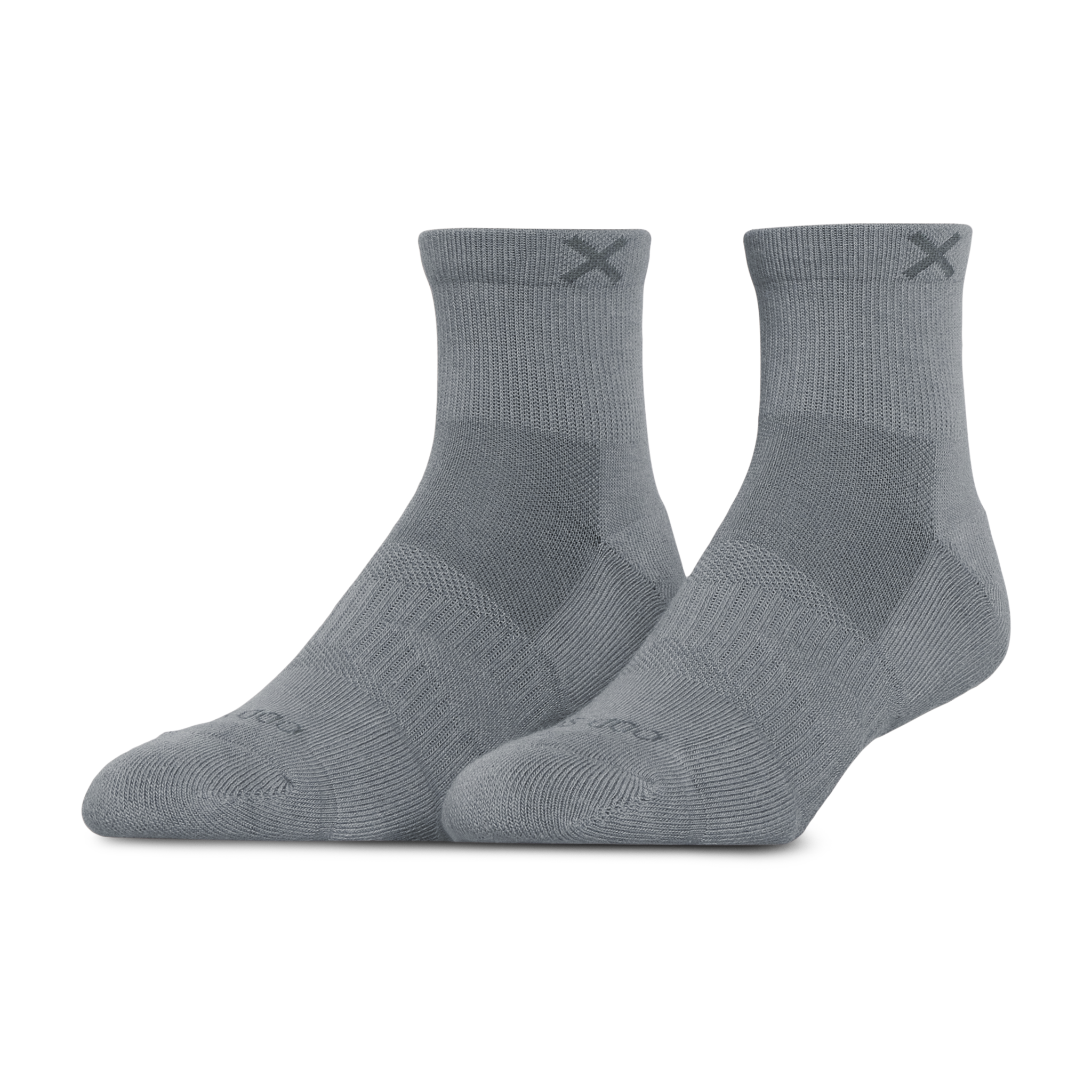 Basix Men's Everyday Quarter Socks