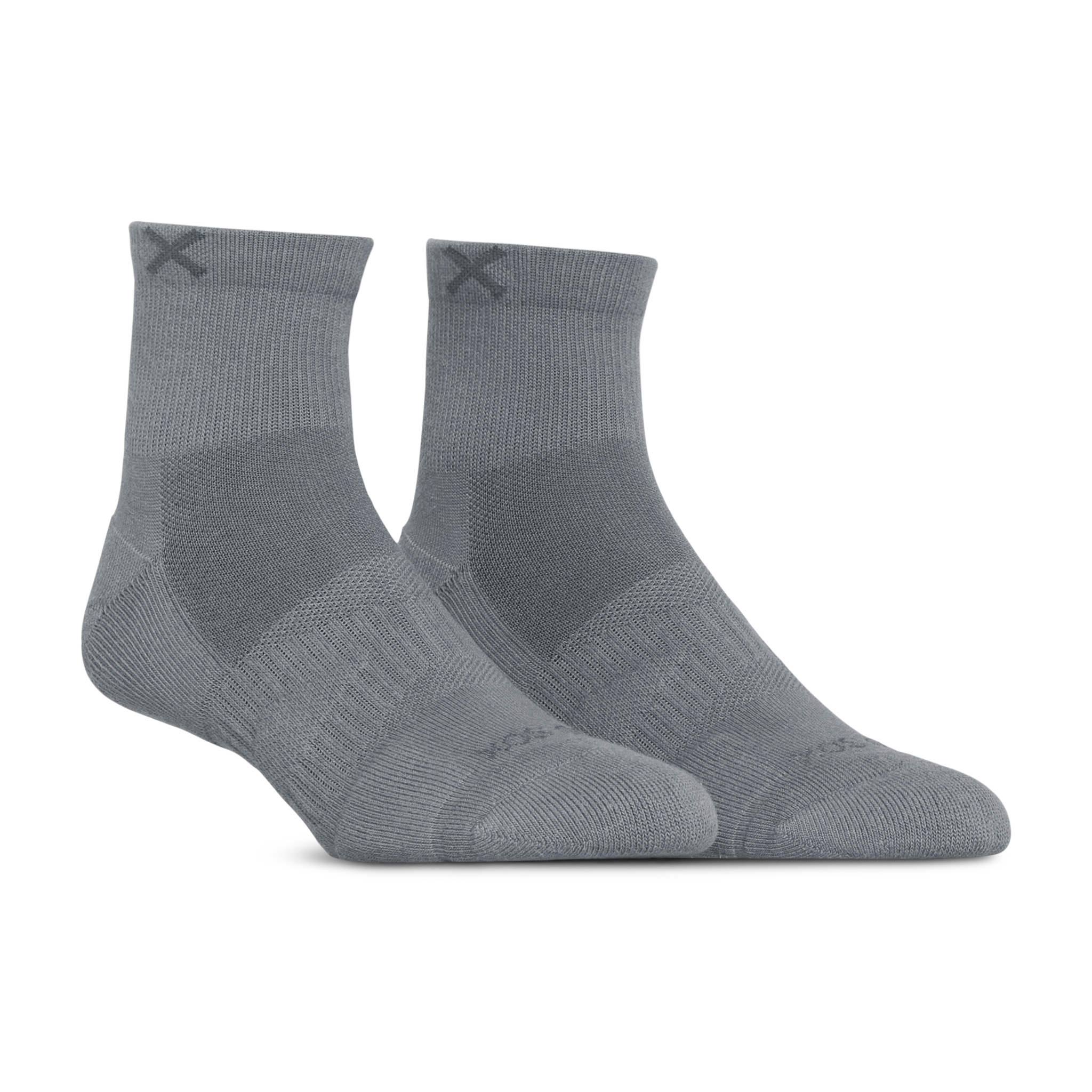 Basix Men's Everyday Quarter Socks