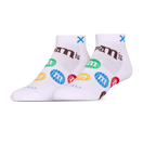M&M's Pieces Ankle Socks