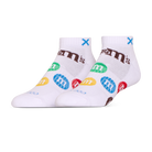 M&M's Pieces Ankle Socks