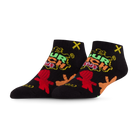 Sour Patch Kids Black Ankle Socks
